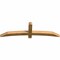 Ekena Millwork Bellingham Rough Sawn Timber Gable Bracket, Western Red Cedar, 72"W x 21"H x 4"D x 4"F, 7/12 Pitch GBW072X21X0404BEL00RWR - alternate 3